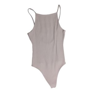 Wilfred Taupe Ribbed Bodysuit